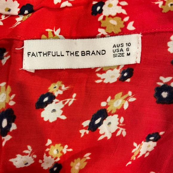 Faithfull the Brand | Celeste Jasmine Floral Wrap Skirt - Picture 2 of 2